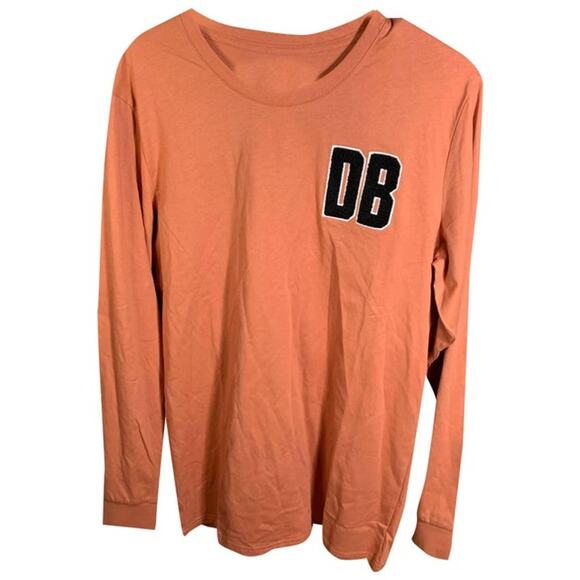 Dutch Bros Orange Long Sleeve T-Shirts Size L - Picture 1 of 6